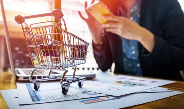 Ell 52% de las ventas fueron abonadas a través de tarjetas de crédito.