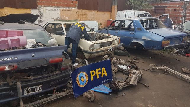 Allanan un desarmadero clandestino en el marco de la pesquisa por un crimen