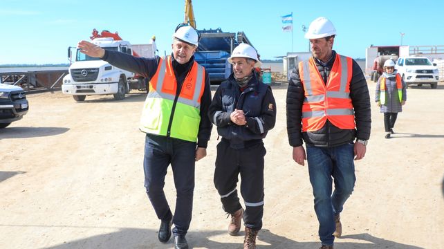 Perotti, durante la polémica recorrida.