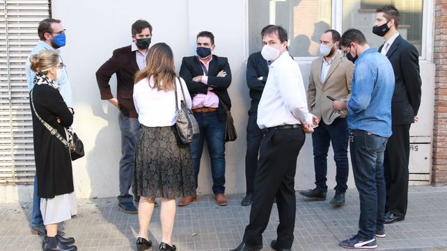 Abogados se movilizaron para pedir por la normalización de actividades en Anses y la Justicia