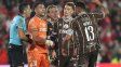 que le dijo yael falcon perez al arquero de platense sobre el polemica penal para river
