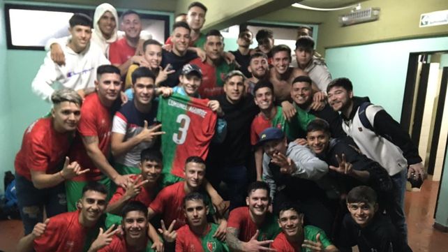 Una celebración especial. Los rojiverdes necesitaban una alegría así y la refleja