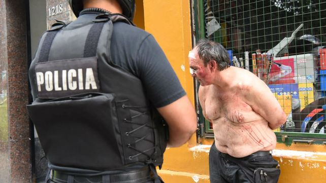 El ladrón recibió una verdadera paliza. Fue esta mañana en pleno microcentro.&nbsp;