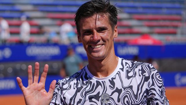 Federico Coria celebra el gran pase a la final