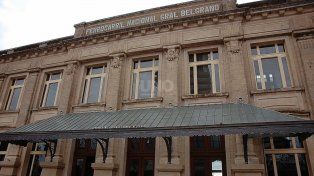 La Estación Belgrano donde se encontraba el adolescente que dijo que había sido abandonado por su familia