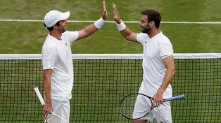 Zeballos está ubicado en el puesto 26 del ranking mundial de dobles.