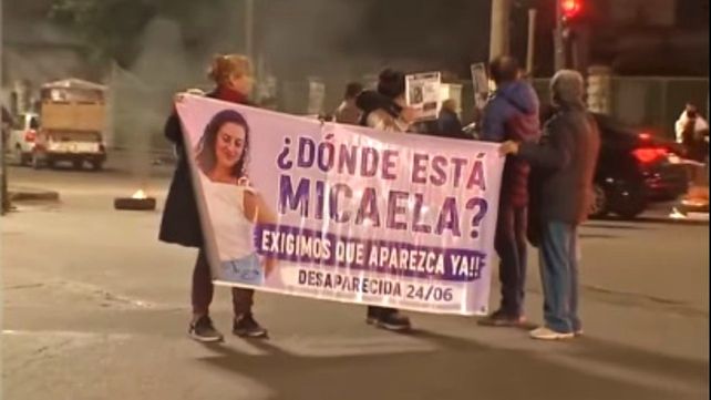 Familiares de Micaela Albornoz pidieron intensificar la búsqueda.