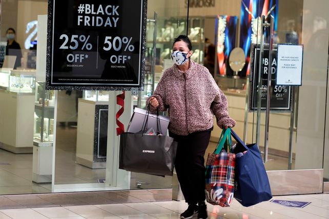 El coronavirus frustró hasta el Black Friday en gran parte de Estados Unidos