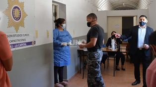 Tres policías dieron positivo de coronavirus en el departamento La Capital