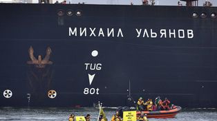 Otra vez detuvieron a activistas de Greenpeace por una protesta