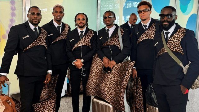 El tremendo look de la Selección de RD Congo al arribar al Mundial 2026