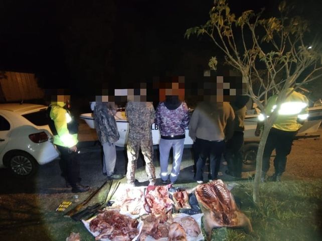 San Javier: cayeron cazadores furtivos armados y ebrios en un control de la Ruta Provincial 1.
