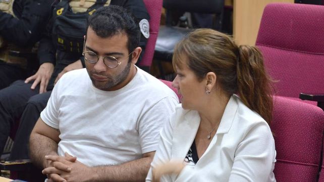 César Sena escucha el veredicto por el crimen de Cecilia Strzyzowski&nbsp;