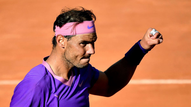 Nadal se vengó de Zverev para volver a las semis en Roma