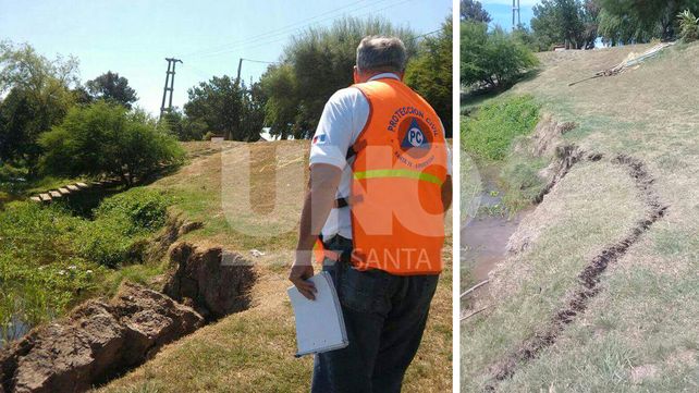 Preocupación en Alto Verde por el estado de las defensas