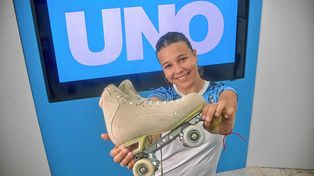 Victoria Rigo tuvo una buena actuación el fin de semana en un campeonato Nacional de patinaje artístico