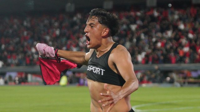 Facundo Guch marcó su primer gol para Newells