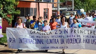 Centros de salud, puntos cuidar y organizaciones, las paradas obligadas de la movilización en Empalme. 