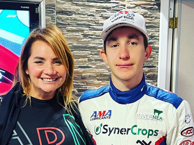Nancy Pazos vivió un difícil momento por el accidente de su hijo Nicanor en la carrera del TC Mouras