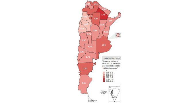 El Registro Nacional de Femicidios de la Justicia Argentina informó que durante 2024 hubo 247 víctimas de violencia de género en todo el país y siete en Entre Ríos El Registro Nacional de Femicidios de la Justicia Argentina informó que durante 2024 hubo 247 víctimas de violencia de género en todo el país y siete en Entre Ríos