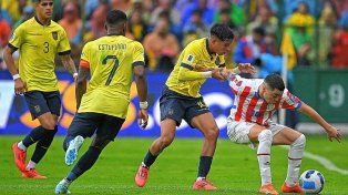 Ecuador y Paraguay igualaron sin goles.
