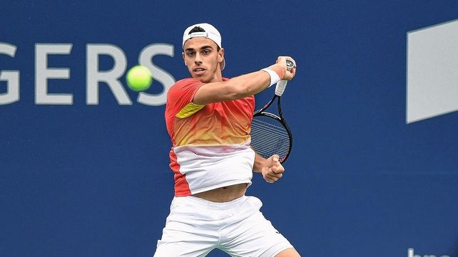 FranciscoCerúndolo perdió en su debut en el ATP de Montreal.