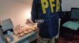 la policia federal desbarato un nucleo narcocriminal con 13 detenidos y el secuestro de 8 millones de pesos y drogas