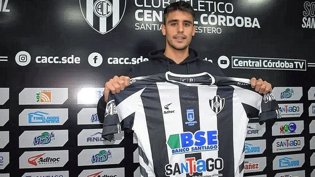 Central Córdoba presentó a Leguizamón como refuerzo