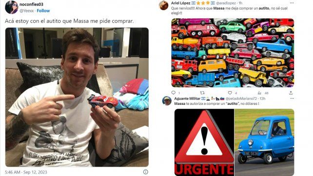 Frente a los gremios Sergio Massa anunció el aumento del piso de Ganancias e hizo un especial pedido. Los memes no se hicieron esperar.&nbsp;