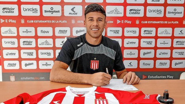 Estudiantes de La Plata presentó a Matías Mansilla.