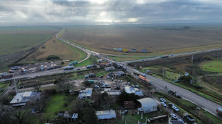 Corte total en la ruta A012 a la altura de la ruta 34: cómo son los desvíos por obras