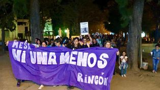 Rincón marchó por justicia por el femicidio de Cecilia