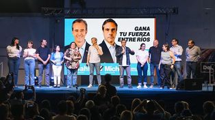 Elecciones 2025. Con un multitudinario acto en Villaguay, encabezado por Adán Bahl y Guillermo Michel, Fuerza Entre Ríos cerró su campaña provincial&nbsp;