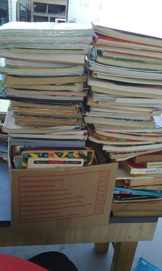 La vecinal San Lorenzo pone a la venta libros usados