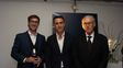 George Hotham, Fernando Miassi y Alejo Bersecci