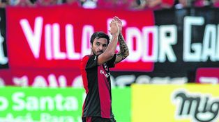 Idolo. Scocco es uno de los jugadores más queridos por los hinchas en los últimos tiempos.