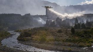 El incendio en el parque nacional Los Alerces ya afectó a 1.200 hectáreas