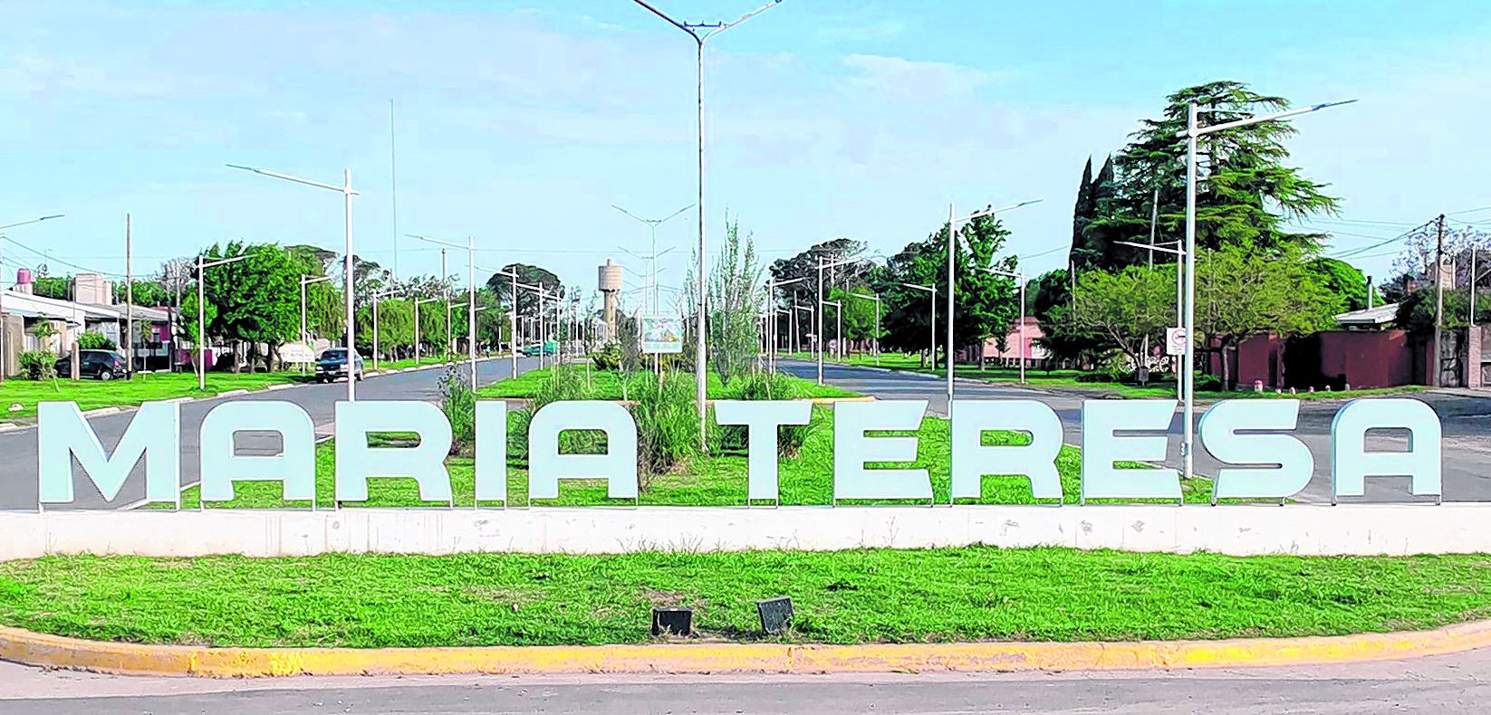 Tierra fértil. María Teresa se encuentra a 180 kilómetros de Rosario y a 50 de Venado Tuerto.