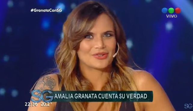 Las cinco frases de Amalia Granata para explicar a Susana cómo sigue después de la infidelidad