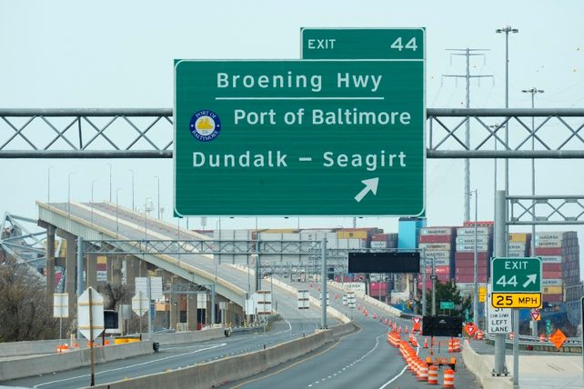 La caída del puente de Baltimore dejará a EEUU con escasez de productos