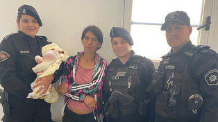 Policías del Comando asistieron a una mujer en trabajo de parto