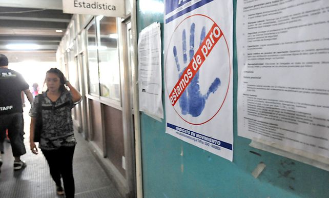 Garantía. Ante una eventual medida de fuerza