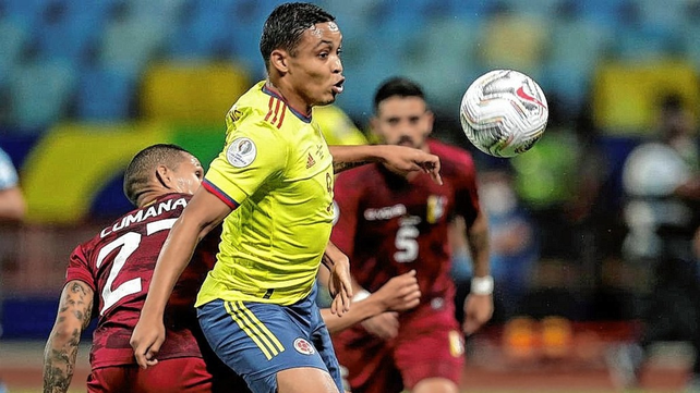 Colombia apenas logró rescatar un empate ante Venezuela.