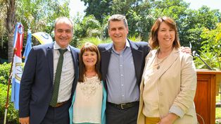 Carlos Pighin asumió junto a Dora Prada, Ignacio Boero y Lucrecia Paolini.
