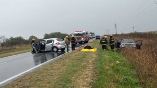 Dos muertos en un siniestro vial en la ruta provincial 4