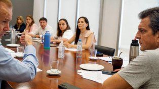 Gustavo Bordet acompañó a Massa en su reaparición
