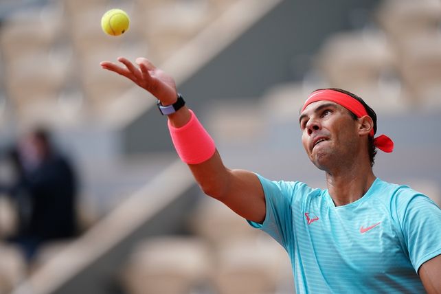 Roland Garros: el primer set fue para Rafa Nadal