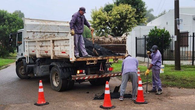 La Municipalidad de Santo Tomé puso en marcha un Plan Integral de Bacheo