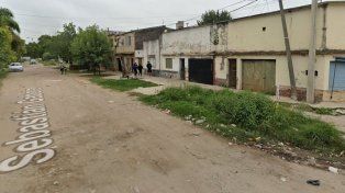 La zona en donde sucedió el intento de homicidio en barrio Santa Rosa de Lima