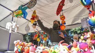 Regalos con identidad local en la Feria Navideña Artesanal
